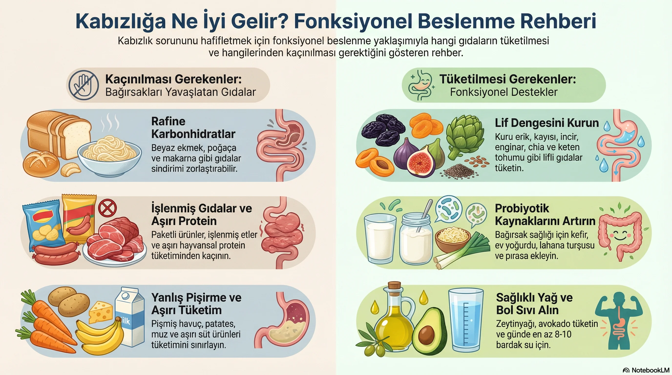 Kabızlık Durumunda Fonksiyonel Beslenme