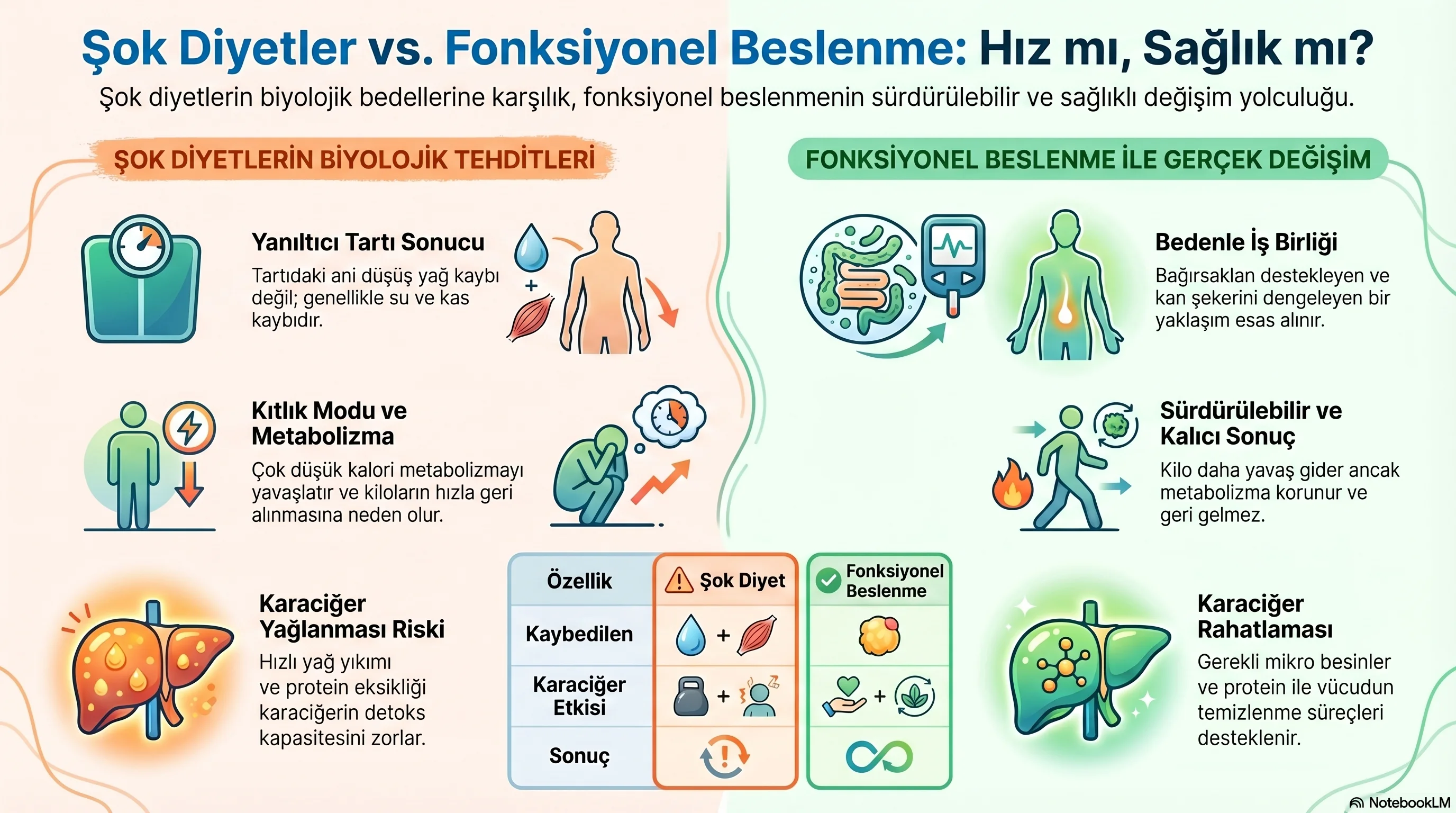Şok Diyetler Hızlı Başlayıp Bedeni Yoran Yol