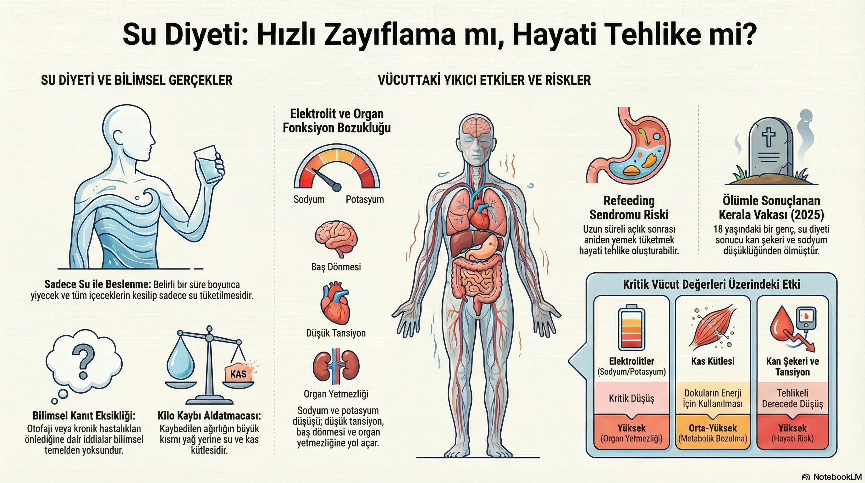 Su Diyeti (Water Fasting) Nedir?