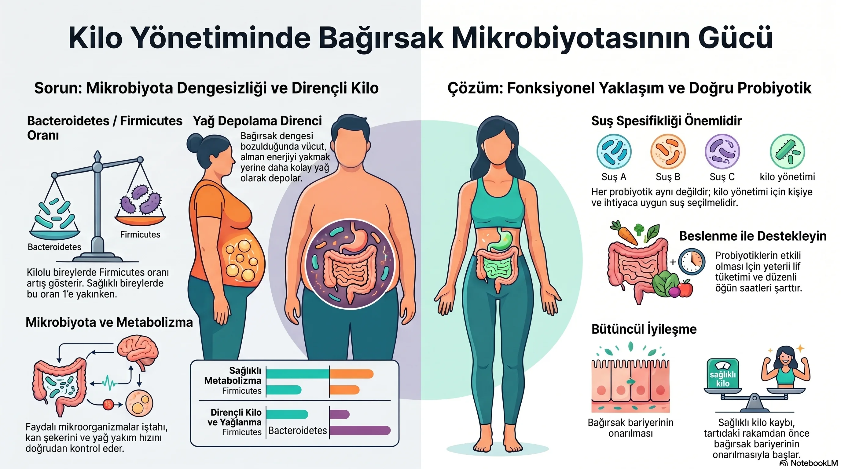 Kilo Vermede ve Bağırsak Sağlığında Probiyotiklerin Önemi
