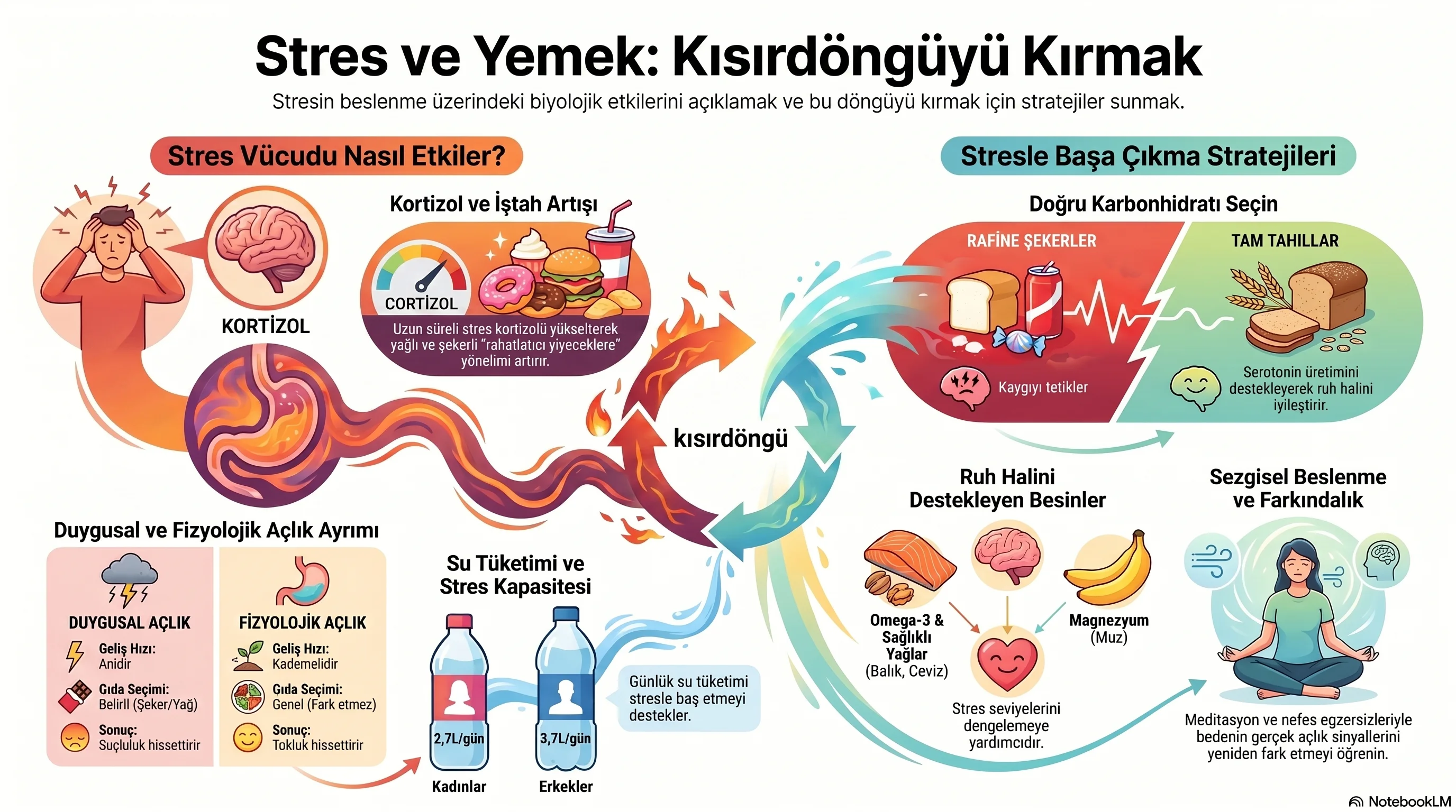 Stres ve Yemek Kisirdongusunu Kirmak  Stres Yeme Davranışı ve Kilo Artışı Arasındaki İlişki